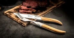 Laguiole Style De Vie Vorken Luxury Line - 6-delig - Olijfhout -Aanbiedingen Keukengerei Winkel 1200x627