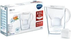 BRITA - Waterfilterkan Marella Cool - Wit - 2,4L + 12 MAXTRA+ Waterfilterpatronen -Aanbiedingen Keukengerei Winkel 1200x663