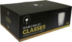 Glasrijk® Theeglazen - Dubbelwandige Glazen - 250 Ml - 6 Stuks - Koffieglazen - Theeglas - Cappuccino Glazen - Latte Macchiato Glazen -Aanbiedingen Keukengerei Winkel 1200x698 3