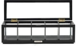 Riviera Maison Theedoos - Urban Loft Tea Box - Zwart -Aanbiedingen Keukengerei Winkel 1200x726