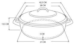Sola Braadpan Fair Cooking - Ø 28 Cm - Zwart/wit - Aluminium - Antiaanbaklaag -Aanbiedingen Keukengerei Winkel 1200x727 1