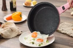 Royalty Line Inductie Pannenset - Luxe 14-delige Pannenset Marmeren Coating - Pannen Met Afneembare Handvaten - Oven-Ready - PFAS-Vrij - Voor Alle Warmtebronnen - Afneembare Koudgrepen - Antiaanbaklaag - Koekenpan Met Glazen Deksels - Roze -Aanbiedingen Keukengerei Winkel 1200x799 51