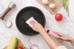 Royalty Line Inductie Pannenset - Luxe 14-delige Pannenset Marmeren Coating - Pannen Met Afneembare Handvaten - Oven-Ready - PFAS-Vrij - Voor Alle Warmtebronnen - Afneembare Koudgrepen - Antiaanbaklaag - Koekenpan Met Glazen Deksels - Roze -Aanbiedingen Keukengerei Winkel 1200x799 53