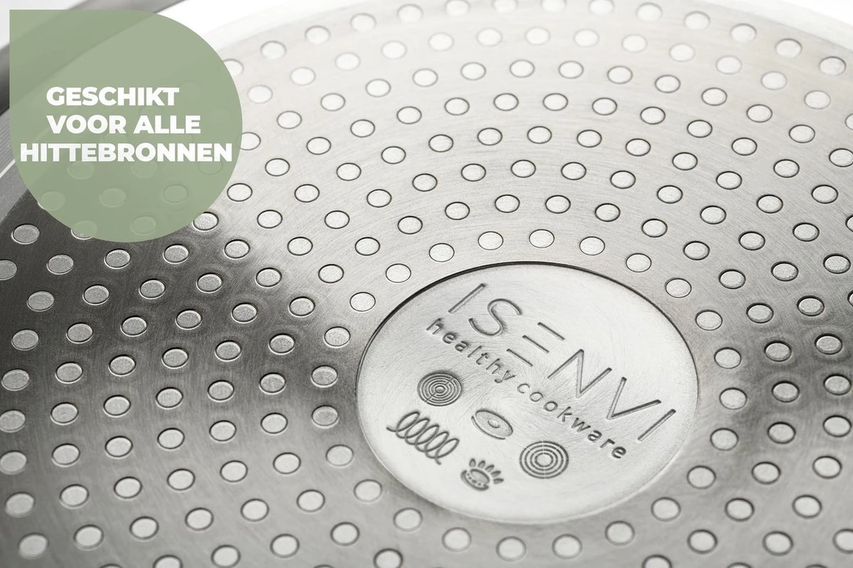 ISENVI Avon Chef Culinair Set - Pannenset 9 Delig - Ergo Grepen 3 ISENVI Avon Chef Culinair Set - Pannenset 9 Delig - Ergo Grepen - Afbeelding 3