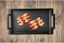 Eurolux Teppanyaki Plaat Met Grepen - 41 X 24 X 2.5 Cm - Zwart - Aluminium - Geschikt Voor Alle Warmtebronnen -Aanbiedingen Keukengerei Winkel 1200x809 1