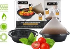 CUILINA Tajine Ø 30 Cm Geschikt Voor Alle Kookplaten, Inclusief Inductie. -Aanbiedingen Keukengerei Winkel 1200x831