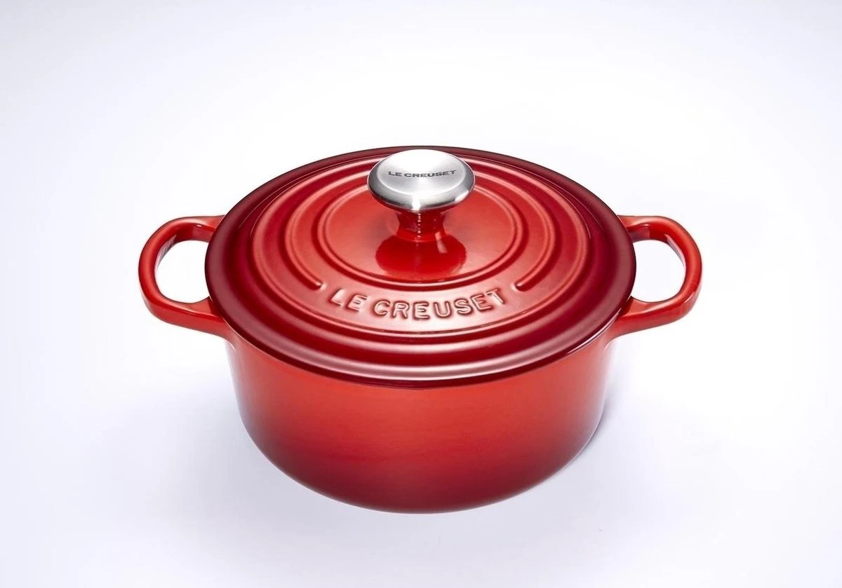 Le Creuset Braadpan Signature Kersenrood - ø 28 Cm / 6.7 Liter 10 Le Creuset Braadpan Signature Kersenrood - ø 28 Cm / 6.7 Liter - Afbeelding 10
