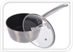 Excellent Houseware Steelpan -18 Cm - Zilver -Aanbiedingen Keukengerei Winkel 1200x843 3