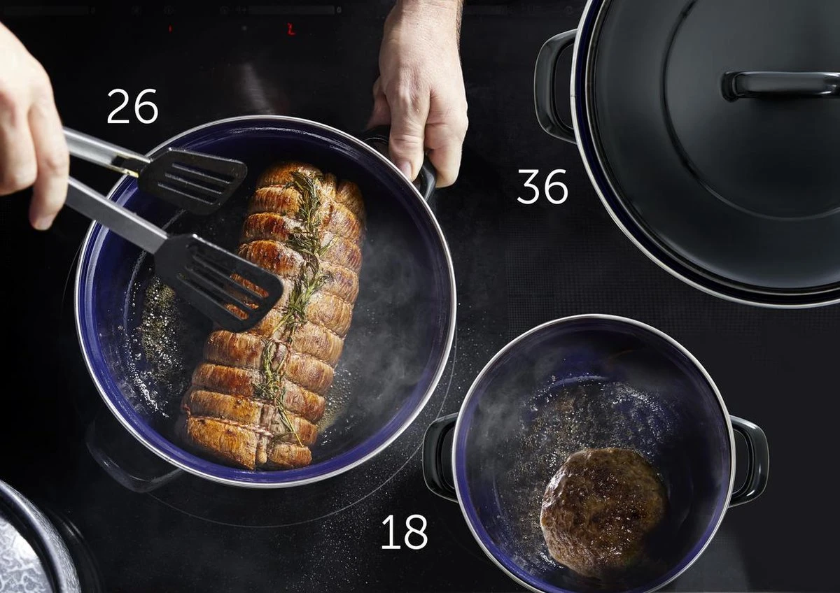 BK Fortalit Braadpan Ø 24 Cm / 2,5L - Emaille - Inductie 4 BK Fortalit Braadpan Ø 24 Cm / 2,5L - Emaille - Inductie - Afbeelding 4