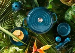 Le Creuset Braadpan Campagnard Signature Deep Teal - ø 30 Cm / 3.5 Liter -Aanbiedingen Keukengerei Winkel 1200x853 2
