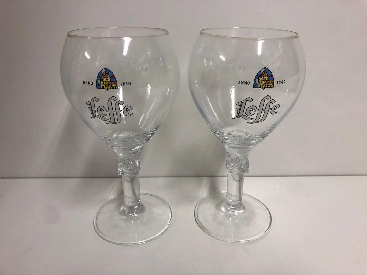 Leffe Bierglazen - 2 Stuks - Nieuwe Editie - Speciaalbier