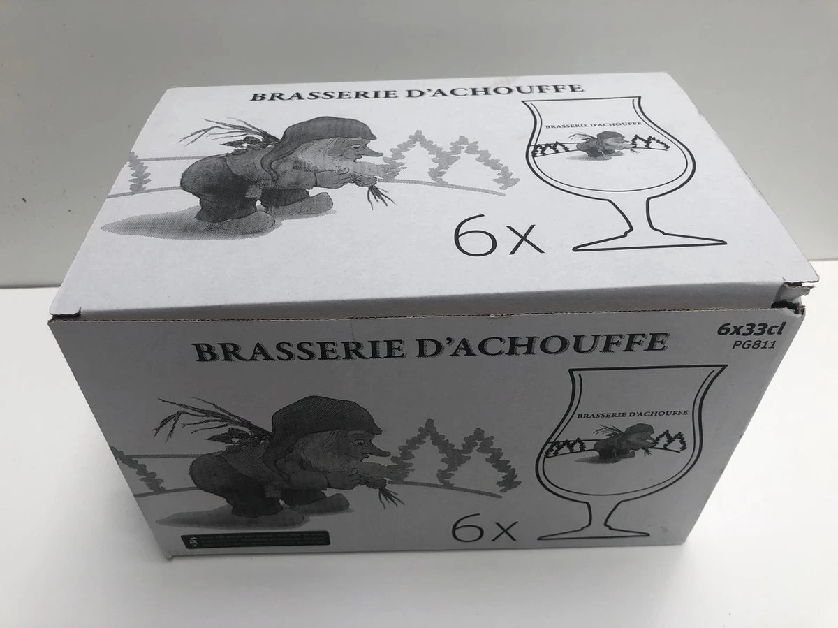 La Chouffe Bierglas - 6 Stuks 4 La Chouffe Bierglas - 6 Stuks - Afbeelding 4