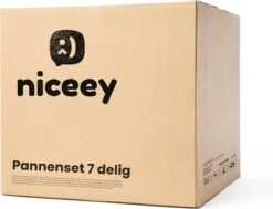 Niceey Pannenset - Voor Alle Warmtebronnen - Pannenset Inductie - Pannensets - 7 Delig -Aanbiedingen Keukengerei Winkel 1200x919