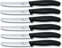 Victorinox Tafelmes 6 Stuks Zwart Krom Heft 16 Victorinox Tafelmes 6 Stuks Zwart Krom Heft -Aanbiedingen Keukengerei Winkel 1200x927 2