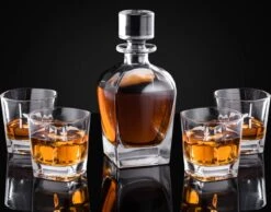 VDN Donella Whiskey Glazen Set Handgeblazen - 4 Whiskeyglazen – Tumbler - Loodvrij Kristal Glas -Aanbiedingen Keukengerei Winkel 1200x941 3