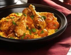 Cosy & Trendy Tajine Zwart / Oranje - Gietijzeren Schaal - Ø25cm - Geschikt Voor Inductie -Aanbiedingen Keukengerei Winkel 1200x944 1