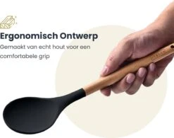 Hescom Siliconen Gesloten Opscheplepel Met Anti-aanbaklaag - Keukengerei Met Ergonomisch Design - Hittebestendige Serveerlepel - Vaatwasservriendelijk 11 Hescom Siliconen Gesloten Opscheplepel Met Anti-aanbaklaag - Keukengerei Met Ergonomisch Design - Hittebestendige Serveerlepel - Vaatwasservriendelijk -Aanbiedingen Keukengerei Winkel 1200x946 1