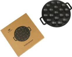 Poffertjespan - Gietijzer - Ø 24 Cm - Poffertjesmaker - 19 Poffertjes - Poffertjespan Inductie 12 Poffertjespan - Gietijzer - Ø 24 Cm - Poffertjesmaker - 19 Poffertjes - Poffertjespan Inductie -Aanbiedingen Keukengerei Winkel 1200x951 2