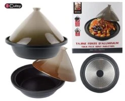 Tajine Ø 30 Cm Geschikt Voor Alle Kookplaten, Inclusief Inductie. 7 Tajine Ø 30 Cm Geschikt Voor Alle Kookplaten, Inclusief Inductie. -Aanbiedingen Keukengerei Winkel 1200x970
