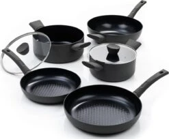 ISENVI Avon Plus Pannenset - Pannenset 5 Delig - Ergo Grepen