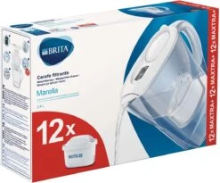 BRITA - Waterfilterkan Marella Cool - Wit - 2,4L + 12 MAXTRA+ Waterfilterpatronen -Aanbiedingen Keukengerei Winkel 1200x996 2