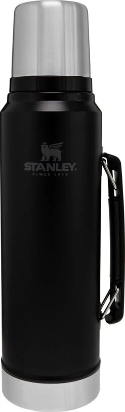 Stanley The Legendary Classic Bottle 1,00L - Thermosfles - Matte Black -Aanbiedingen Keukengerei Winkel 366x1200