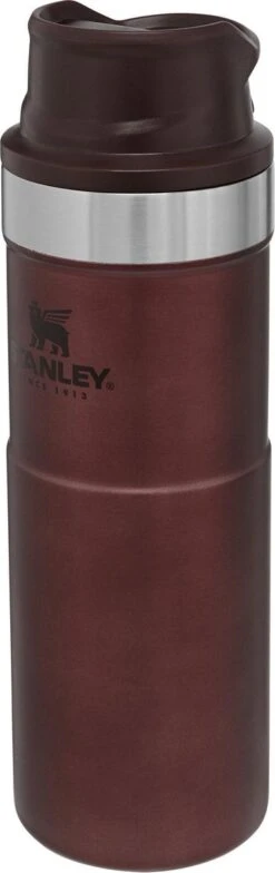 Stanley Trigger-Action Travel Mug 0.47L - Thermosfles - Wine -Aanbiedingen Keukengerei Winkel 378x1200