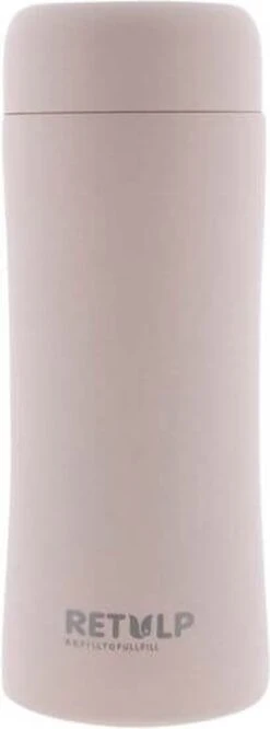 Retulp - Tumbler Thermosbeker – Champagne Pink – 300 Ml - Thermosfles - Roze -Aanbiedingen Keukengerei Winkel 445x1200