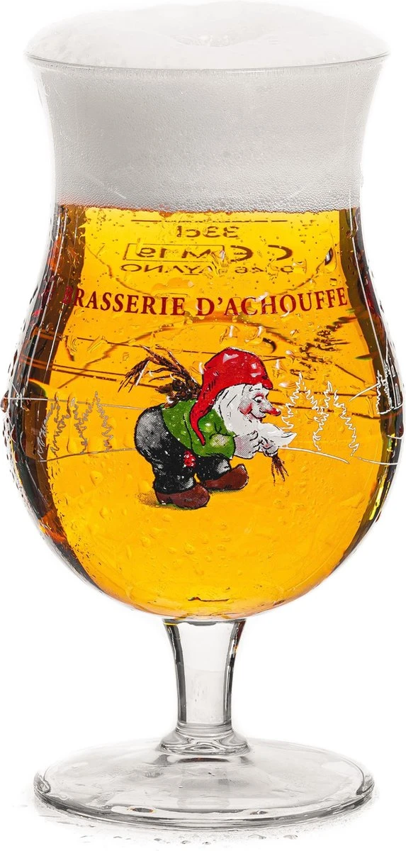 La Chouffe Bierglas - 6 Stuks 2 La Chouffe Bierglas - 6 Stuks - Afbeelding 2
