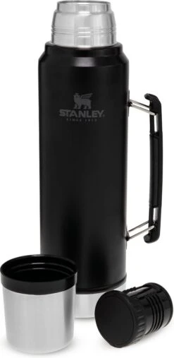 Stanley The Legendary Classic Bottle 1,00L - Thermosfles - Matte Black -Aanbiedingen Keukengerei Winkel 585x1200