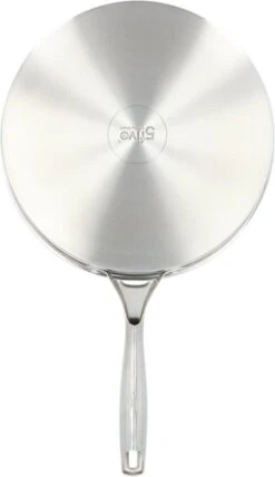 4goodz Dubbelwandige RVS Hapjespan Met Deksel 28 Cm - Zilver -Aanbiedingen Keukengerei Winkel 693x1200