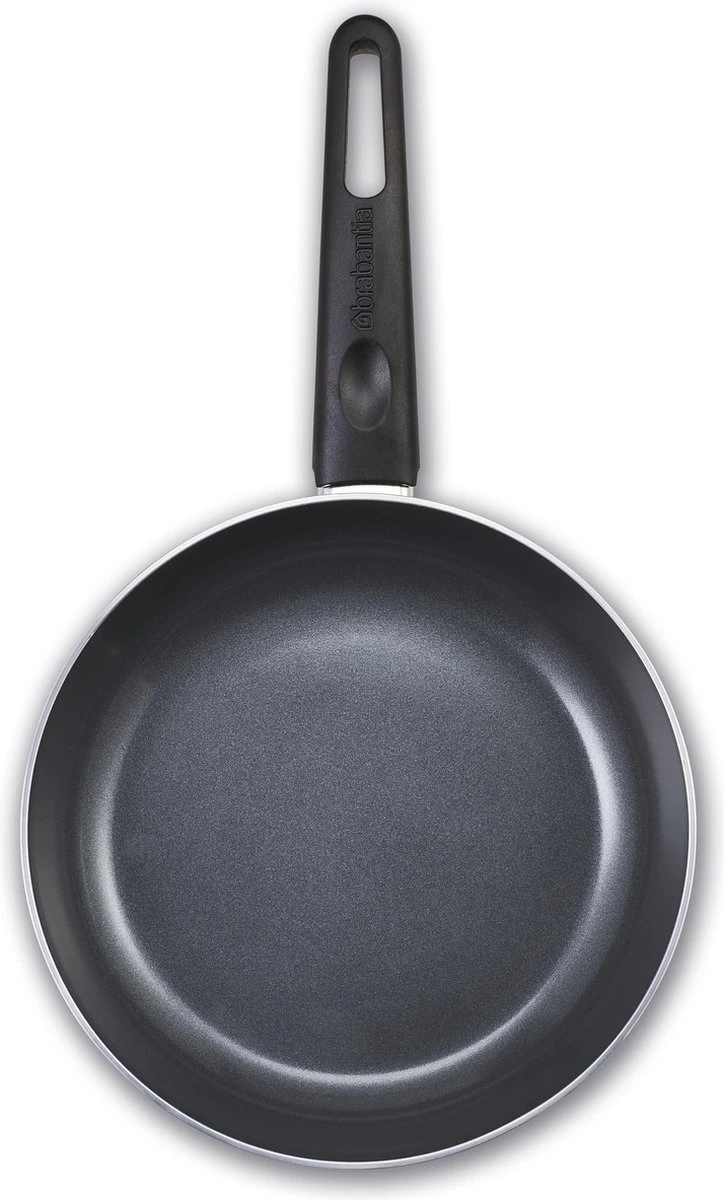 BRABANTIA INDU+ Koekenpan - Keramische Antiaanbaklaag - Ø 24 Cm - Inductie - Pfas Vrij 2 BRABANTIA INDU+ Koekenpan - Keramische Antiaanbaklaag - Ø 24 Cm - Inductie - Pfas Vrij - Afbeelding 2