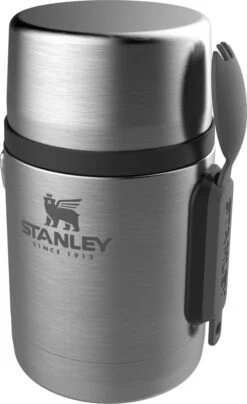 Stanley The Stainless Steel All-in-One Food Jar 0,53L - Thermosfles - Stainless Steel -Aanbiedingen Keukengerei Winkel 734x1200