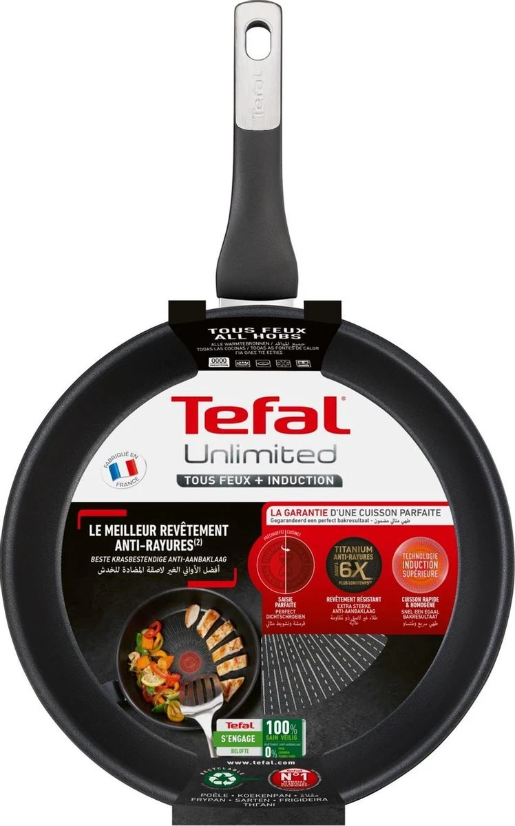 Tefal Unlimited Koekenpan - Ø 24 Cm 7 Tefal Unlimited Koekenpan - Ø 24 Cm - Afbeelding 7