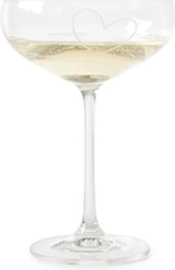 Riviera Maison Champagnecoupe, ChampagneGlas With Love Coupe - Transparant - Glas 400 Ml - 1 Stuk -Aanbiedingen Keukengerei Winkel 778x1200 1