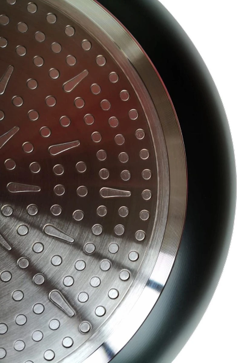 Brabantia Antikleef Hapjespan Met Deksel 28cm - Sauté Pan 3 Brabantia Antikleef Hapjespan Met Deksel 28cm - Sauté Pan - Afbeelding 3