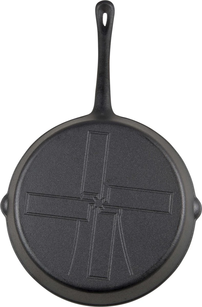 The Windmill Koekenpan Skillet Maxi 26 Cm Gietijzer Zwart 5 The Windmill Koekenpan Skillet Maxi 26 Cm Gietijzer Zwart - Afbeelding 5