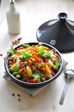 Emile Henry Tajine - Ø32 Cm - Fusain -Aanbiedingen Keukengerei Winkel 796x1200 1