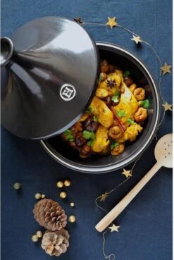 Emile Henry Tajine - Ø32 Cm - Fusain -Aanbiedingen Keukengerei Winkel 804x1200