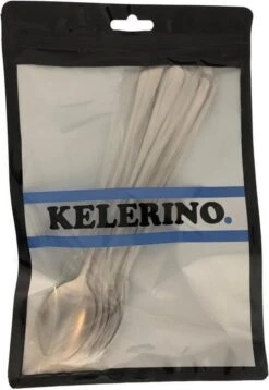 Latte Machiato Lepels – RVS Lange Yoghurt, Dessert Of Koffie Lepeltjes – KELERINO. - Set Van 12 Stuks -Aanbiedingen Keukengerei Winkel 829x1200