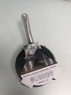 Excellent Houseware Steelpan -18 Cm - Zilver -Aanbiedingen Keukengerei Winkel 900x1200 14