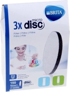 BRITA - Waterfilterpatroon MicroDisc 3-Pack -Aanbiedingen Keukengerei Winkel 914x1200