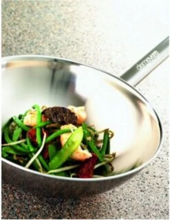 Demeyere Wok - Ø 30 Cm - Vlakke Bodem -Aanbiedingen Keukengerei Winkel 925x1200