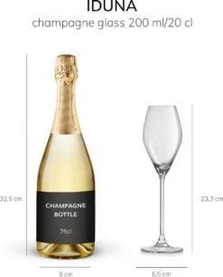 Libbey Champagneglas Iduna – 200 Ml / 20 Cl - Set Van 6 - Elegant Design - Hoge Kwaliteit - Vaatwasserbestendig 10 Libbey Champagneglas Iduna – 200 Ml / 20 Cl - Set Van 6 - Elegant Design - Hoge Kwaliteit - Vaatwasserbestendig -Aanbiedingen Keukengerei Winkel 969x1200 4